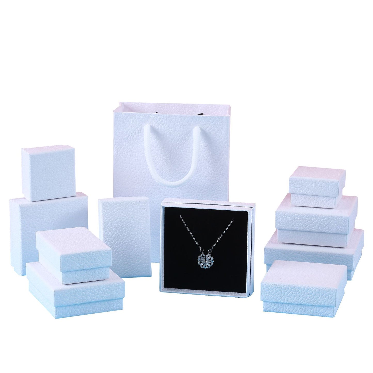Minimalistische sieradendoos Oorbellen Ketting Ringdoos Dropshipping