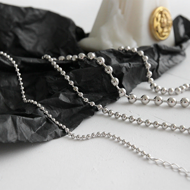 Modern Lucky Beads 925 Sterling Silver Bracelet