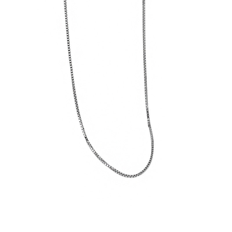 Simple Omega Chain Fashion 925 Sterling Silver Bracelet